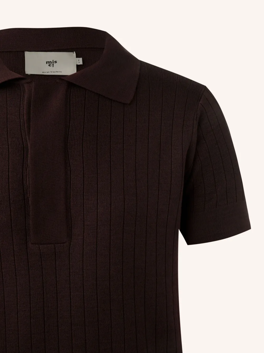 Misci Canelada Polo Shirt In Brown
