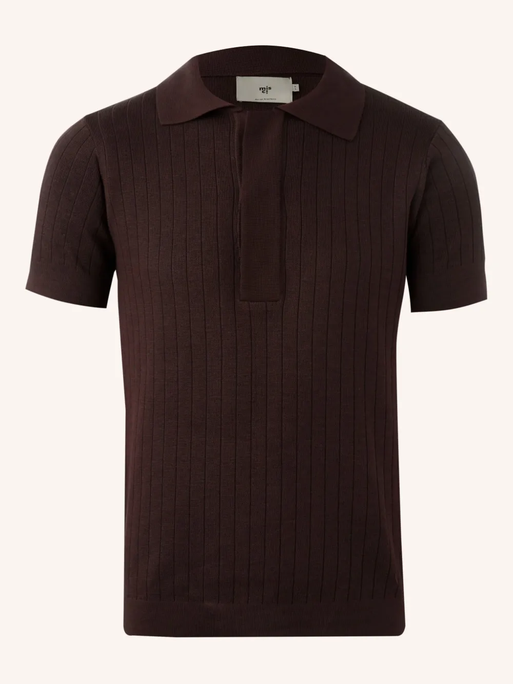Misci Canelada Polo Shirt In Brown