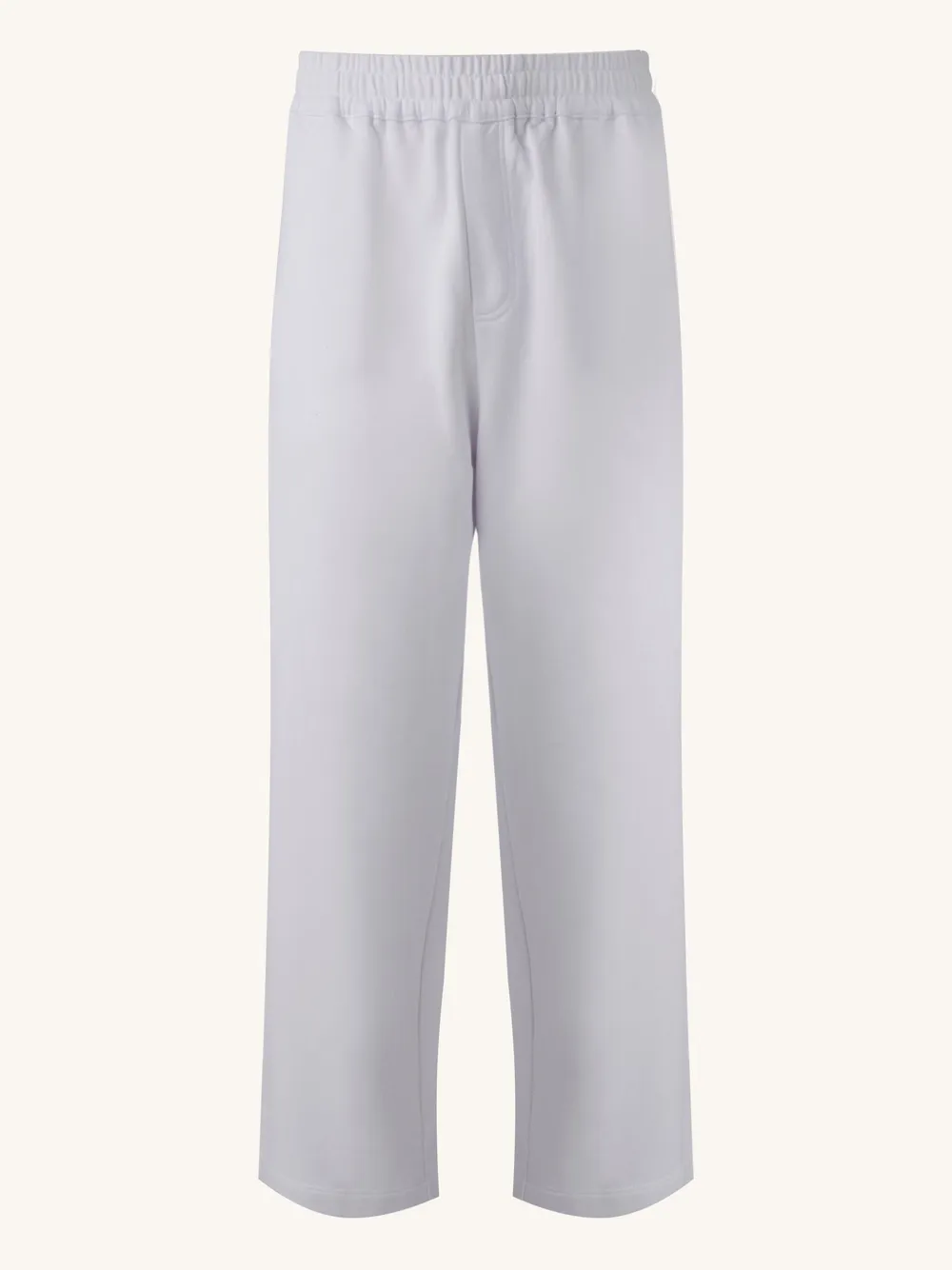 Misci Cotton Track Pants In White