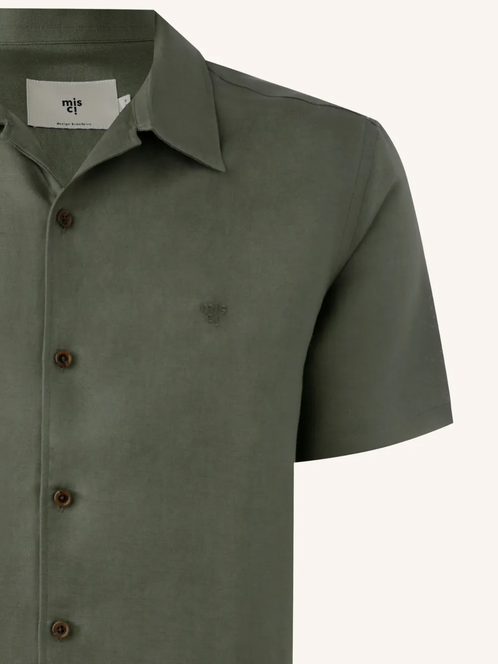 Misci Logo Shirt In Green
