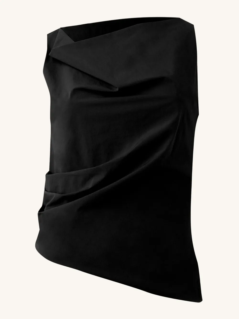 Misci Asymmetric Top In Black