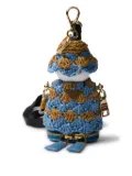 Prada Soft Robot bag pendant - Blue