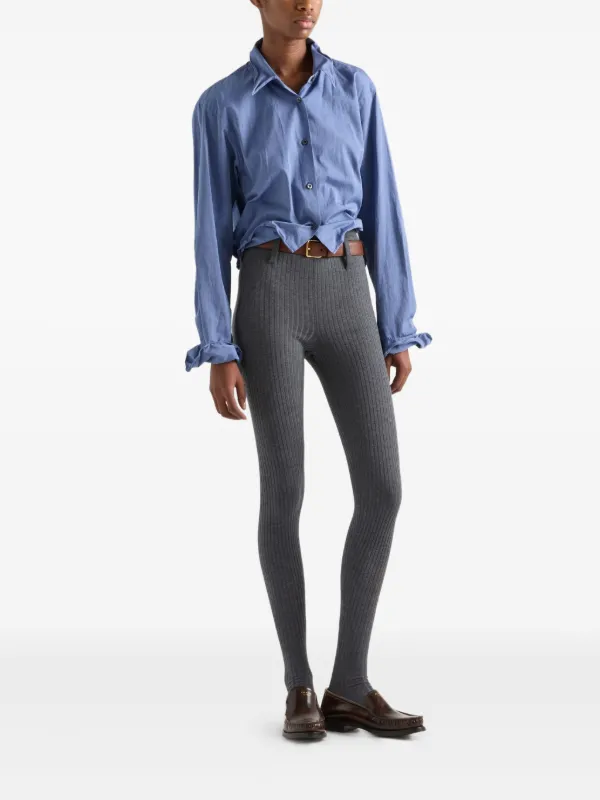 Prada Fil-à-fil Shirt | Blue | FARFETCH Prada Fil-à-fil Shirt | Blue | FARFETCH