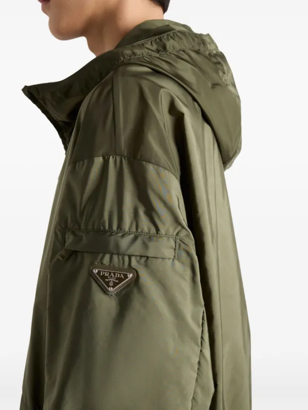Prada - Full zip hoodie black - The Corner