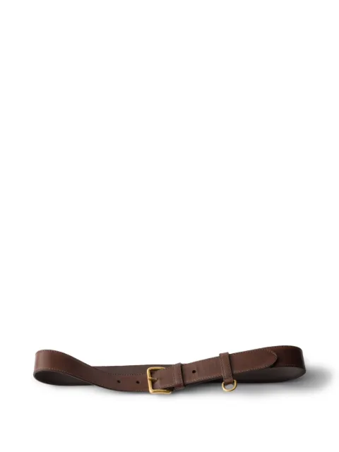 Prada leather belt