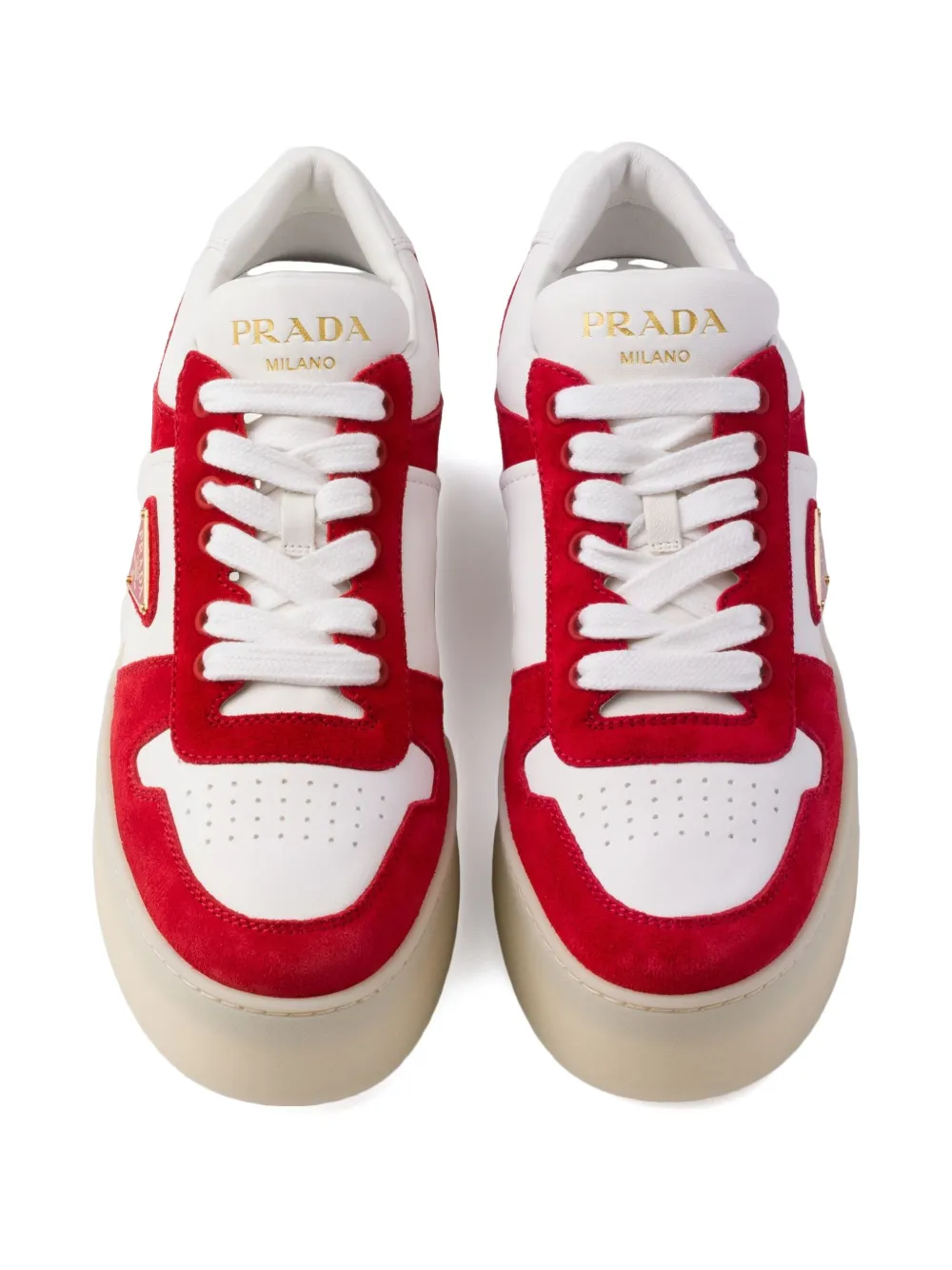 Prada Downtown Bold trainers White