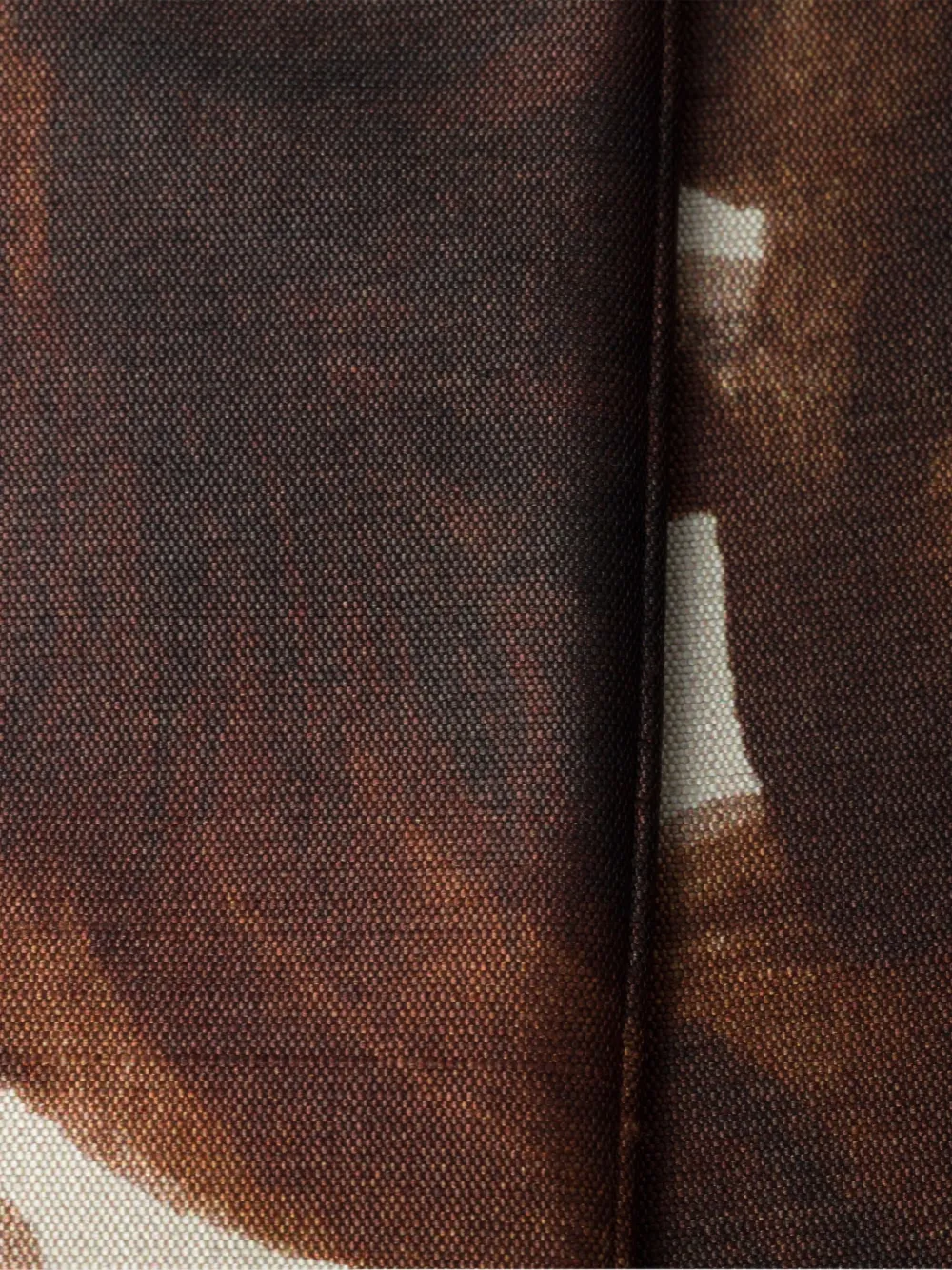 Prada Sjaal met print Bruin