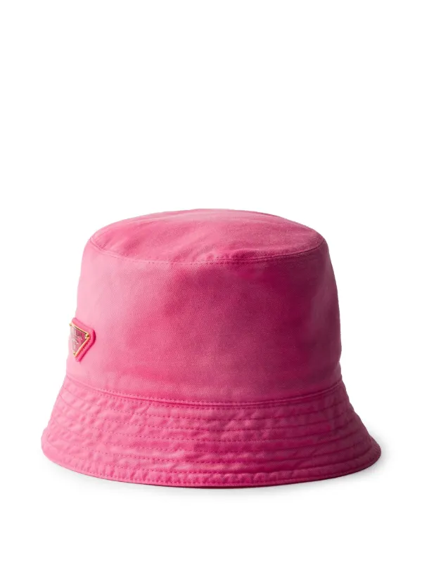 PRADA　バケットハット　ピンク PRADA ピンク バケットハットPRADA バケットハット ピンク ファー 冬