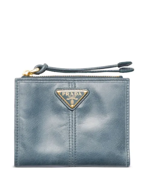 Prada small leather wallet