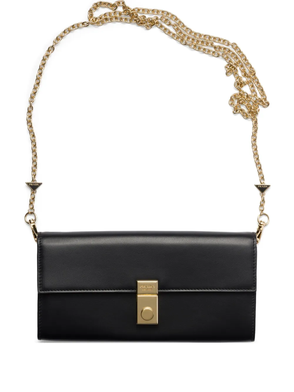 Prada cartera con compartimentos y cierre | negro | Image 1