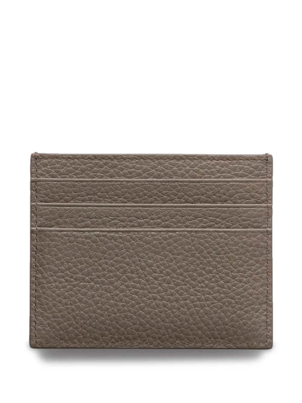 Prada leather card holder - Grijs