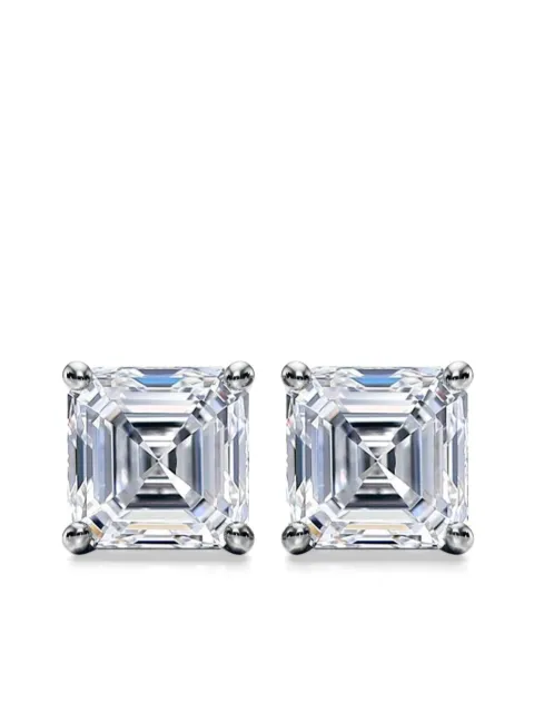 Tilla 14kt white gold diamond stud earrings