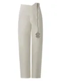 MISCI Trapezio twill trousers - Neutrals