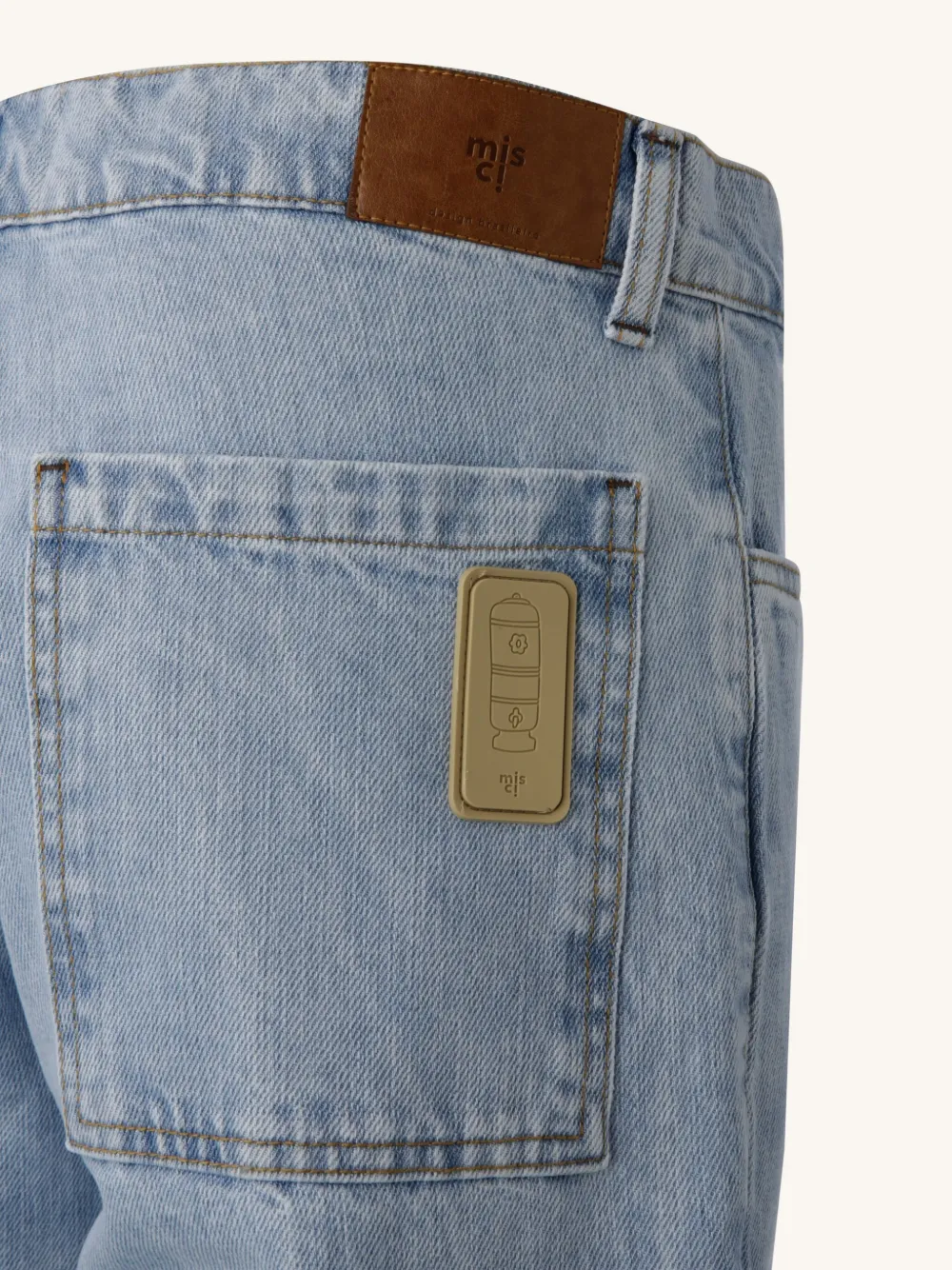 Misci Straight-leg Jeans In Blue