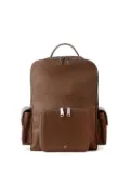 MISCI leather backpack - Brown