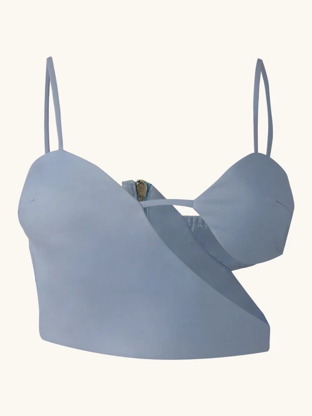 MISCI gabardine top - Blu