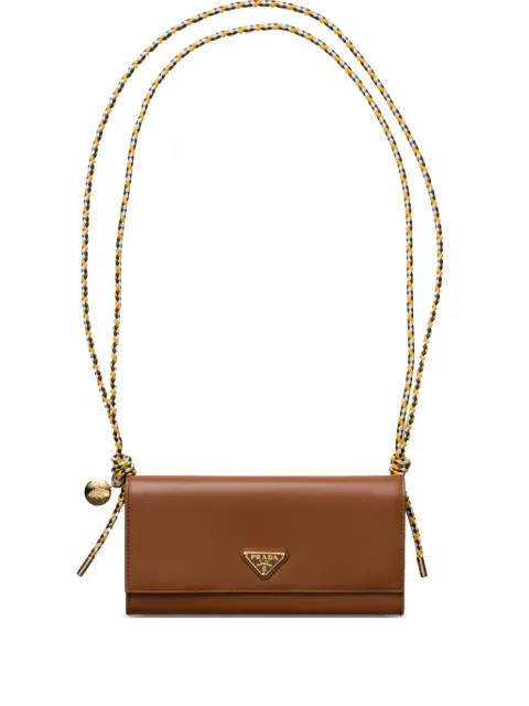 Prada leather wallet-on-chain