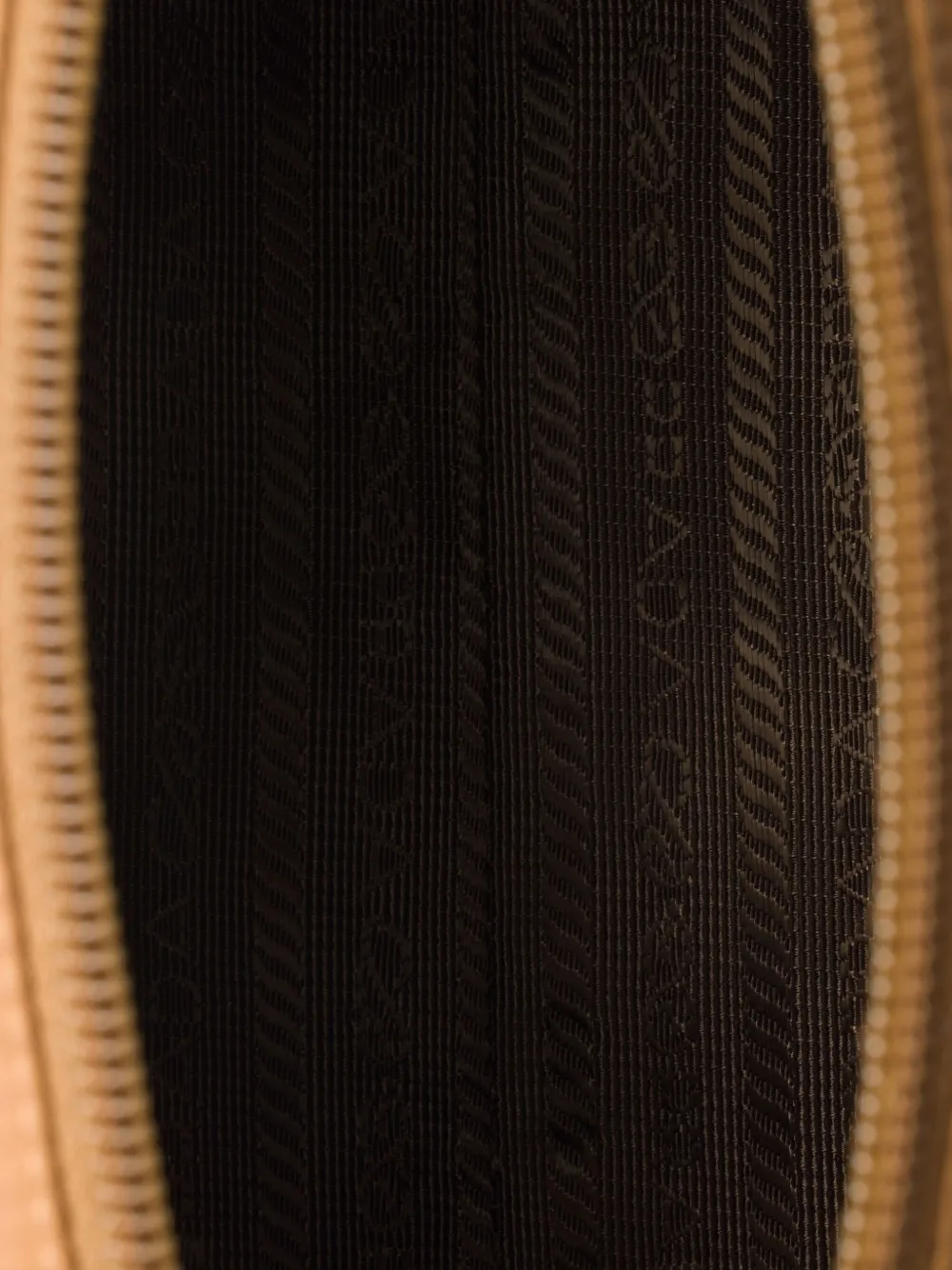 Prada Re-nylon Pouch In Brown