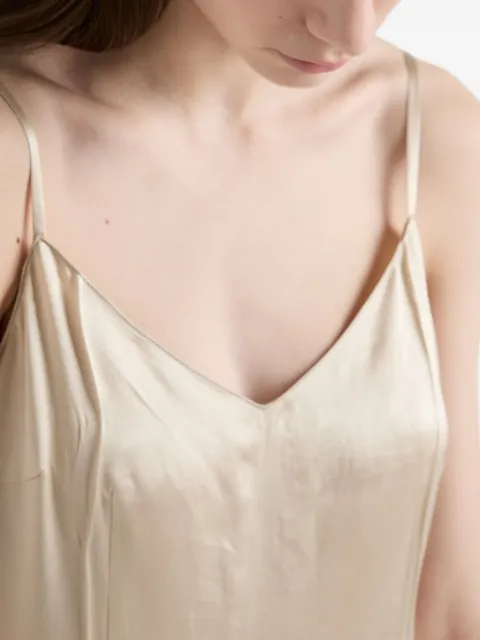 Prada satin crepe midi dress P3O79SOOO16MV - 3