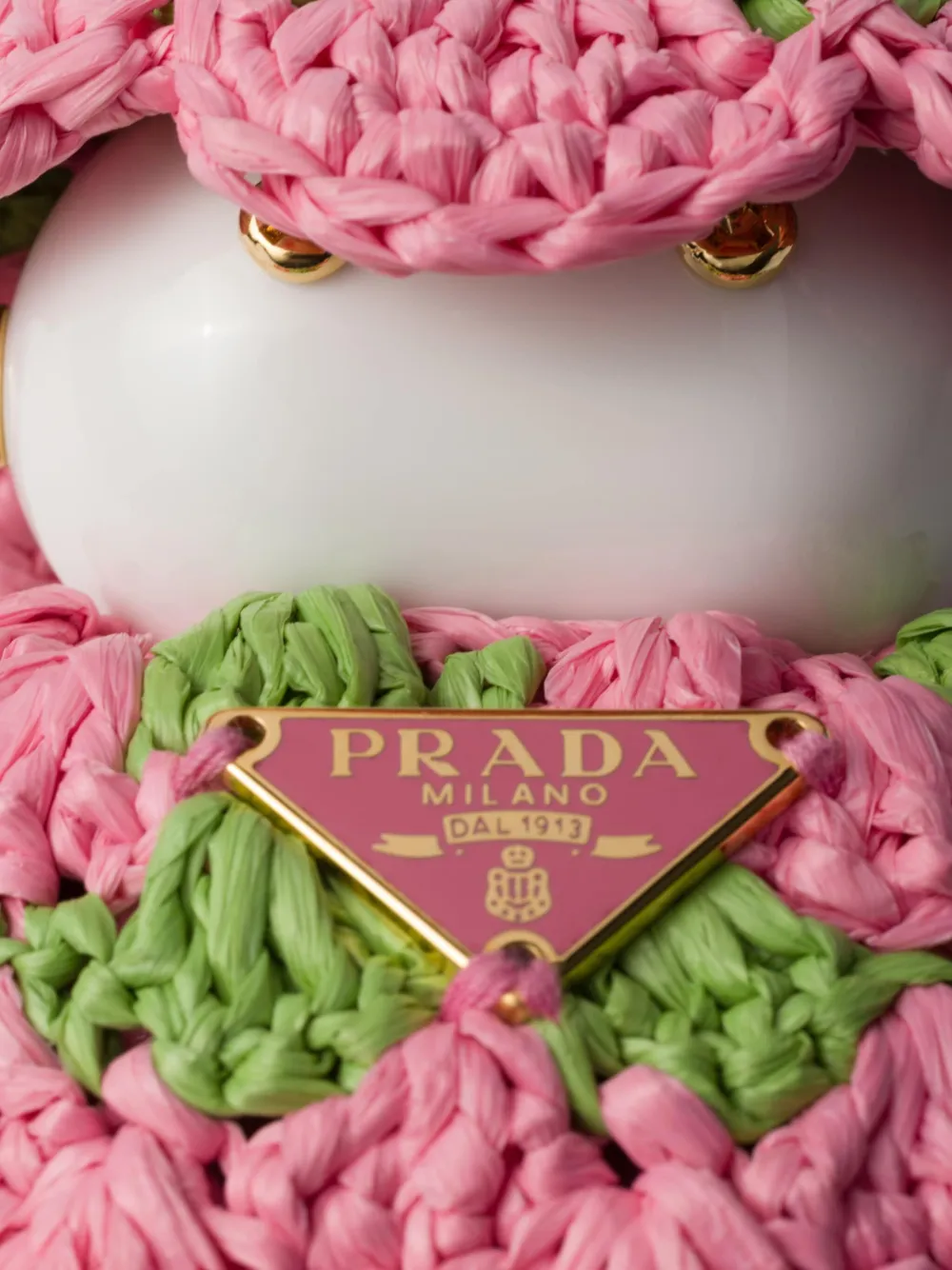 Prada Soft Robot tassenbedel Roze