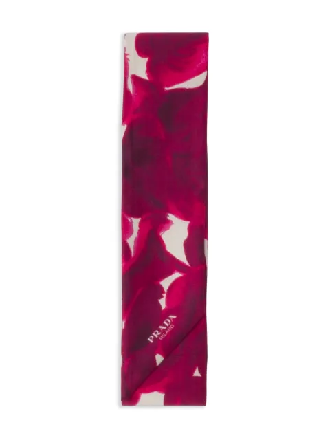 Prada Echarpe de seda