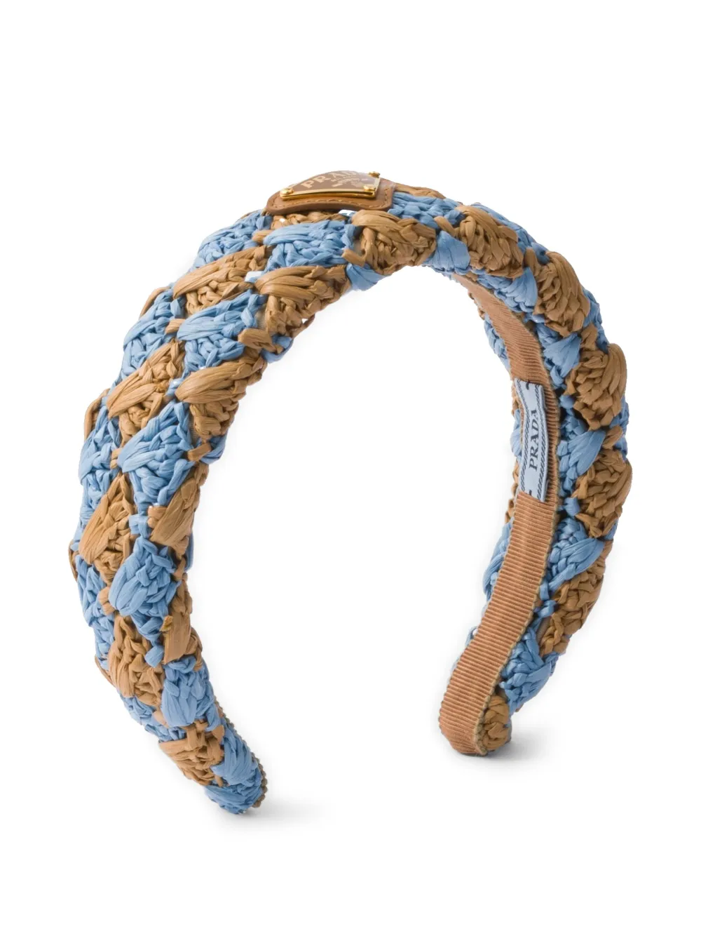 Prada Gehaakte haarband Blauw