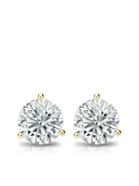 Tilla 14kt yellow gold diamond stud earrings