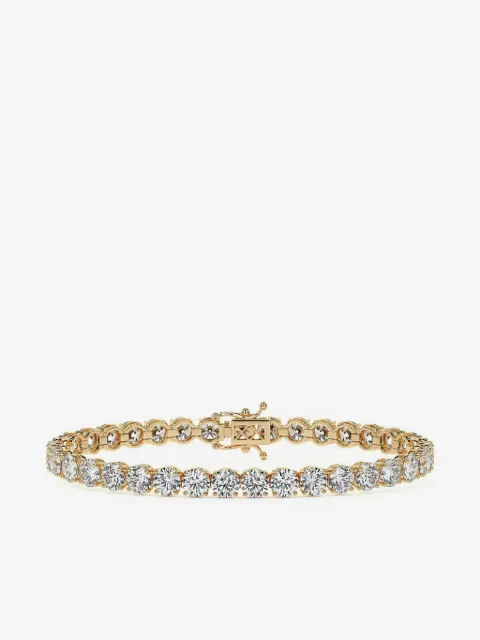 Tilla bracelet en or 14ct à diamants