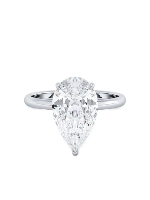 Tilla anillo en oro blanco de 14kt