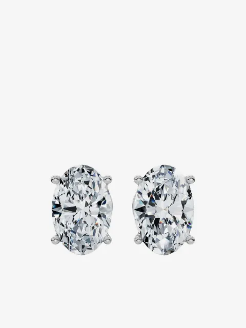 Tilla 14kt white gold diamond stud earrings