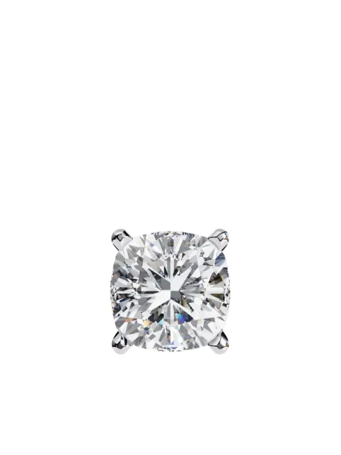 Tilla puces d'oreilles en or blanc 14ct ornées de diamants