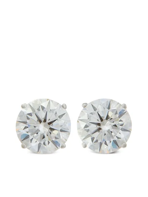 Tilla 14kt yellow gold diamond stud earrings
