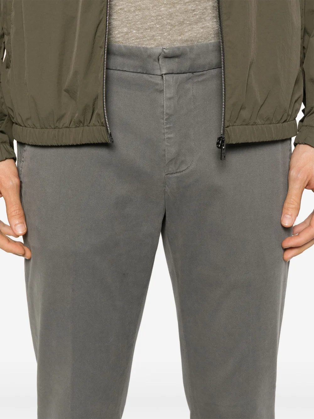 Dondup Gaubert Trousers In Grey