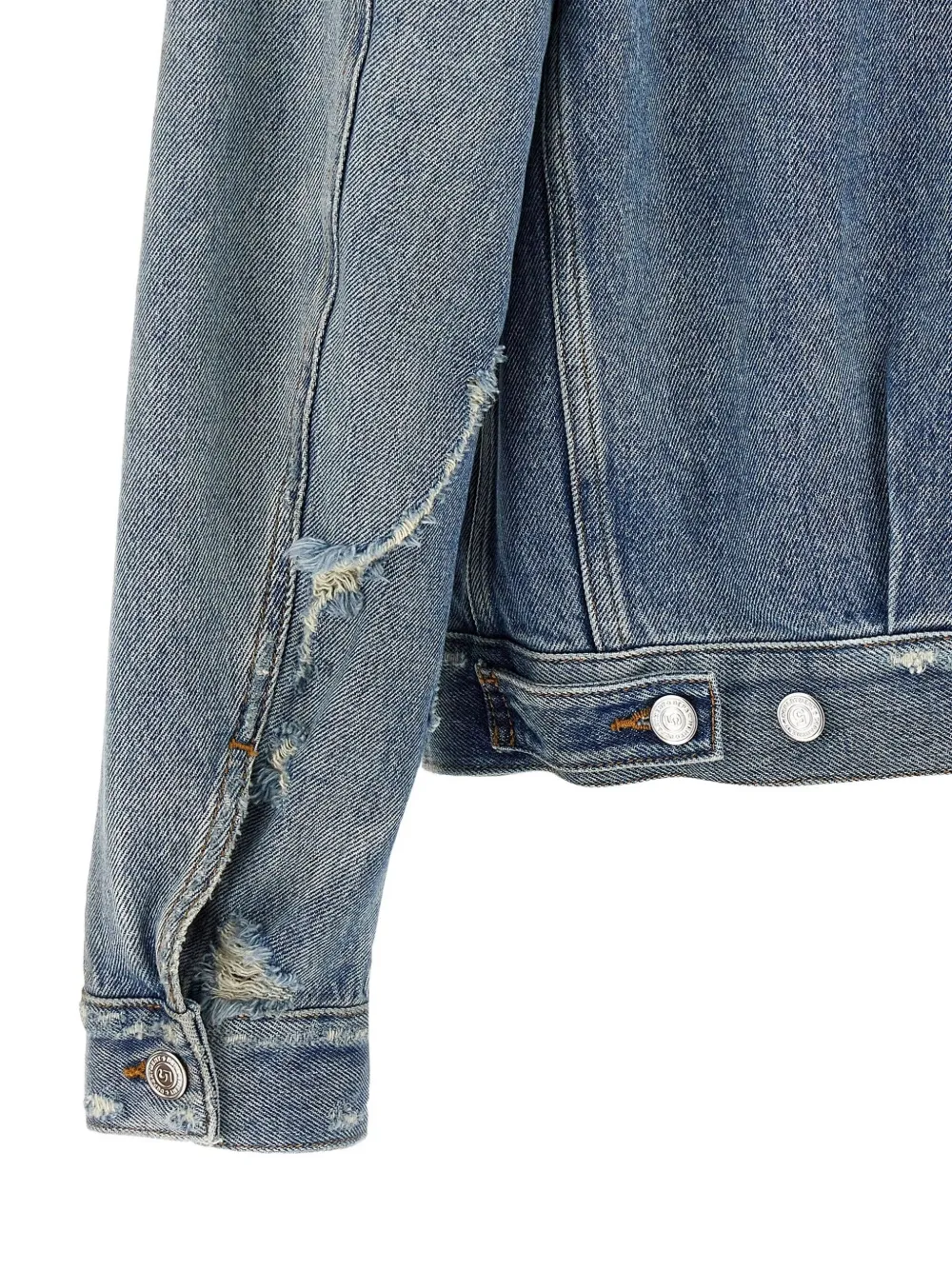 Shop Department 5 Lao Denim Jacket In Blue