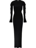 MACH & MACH cut-out dress - Black