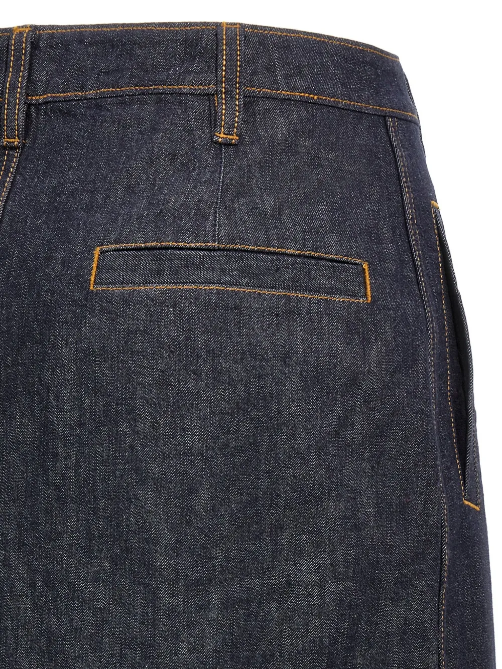 Theory Spijkerrok Blauw