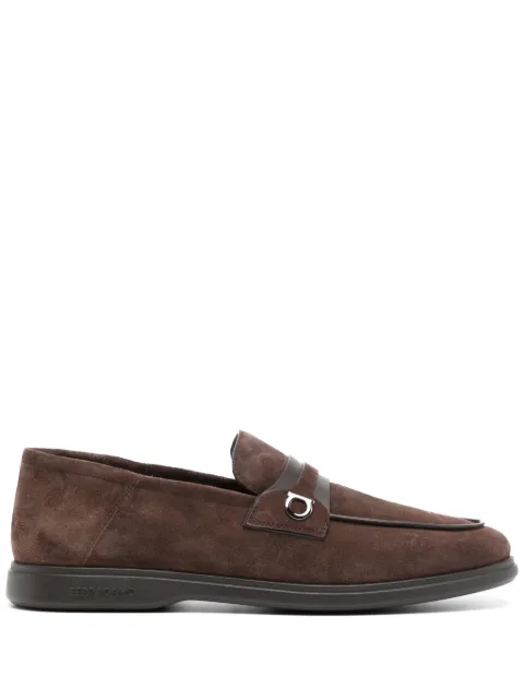 Ferragamo suede loafers