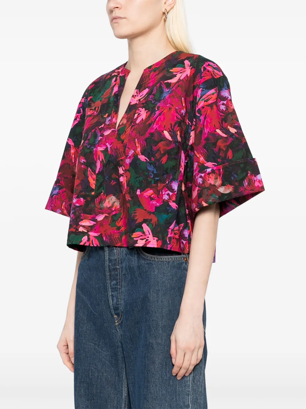 Ulla Johnson Suri blouse Rood