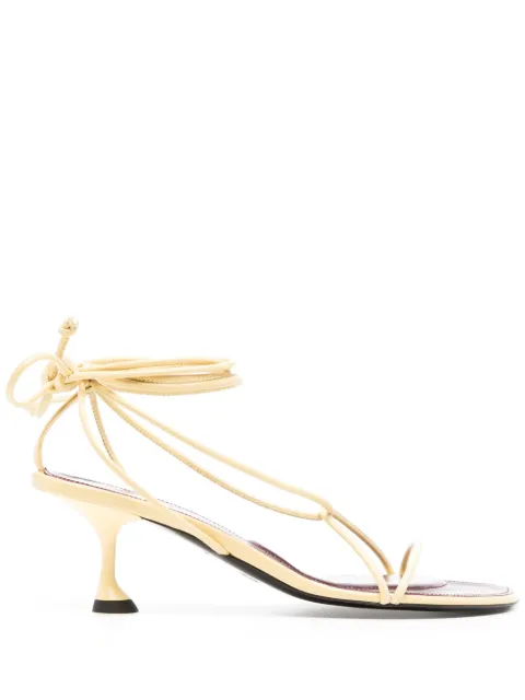 Proenza Schouler 70mm Tee ankle strap sandals
