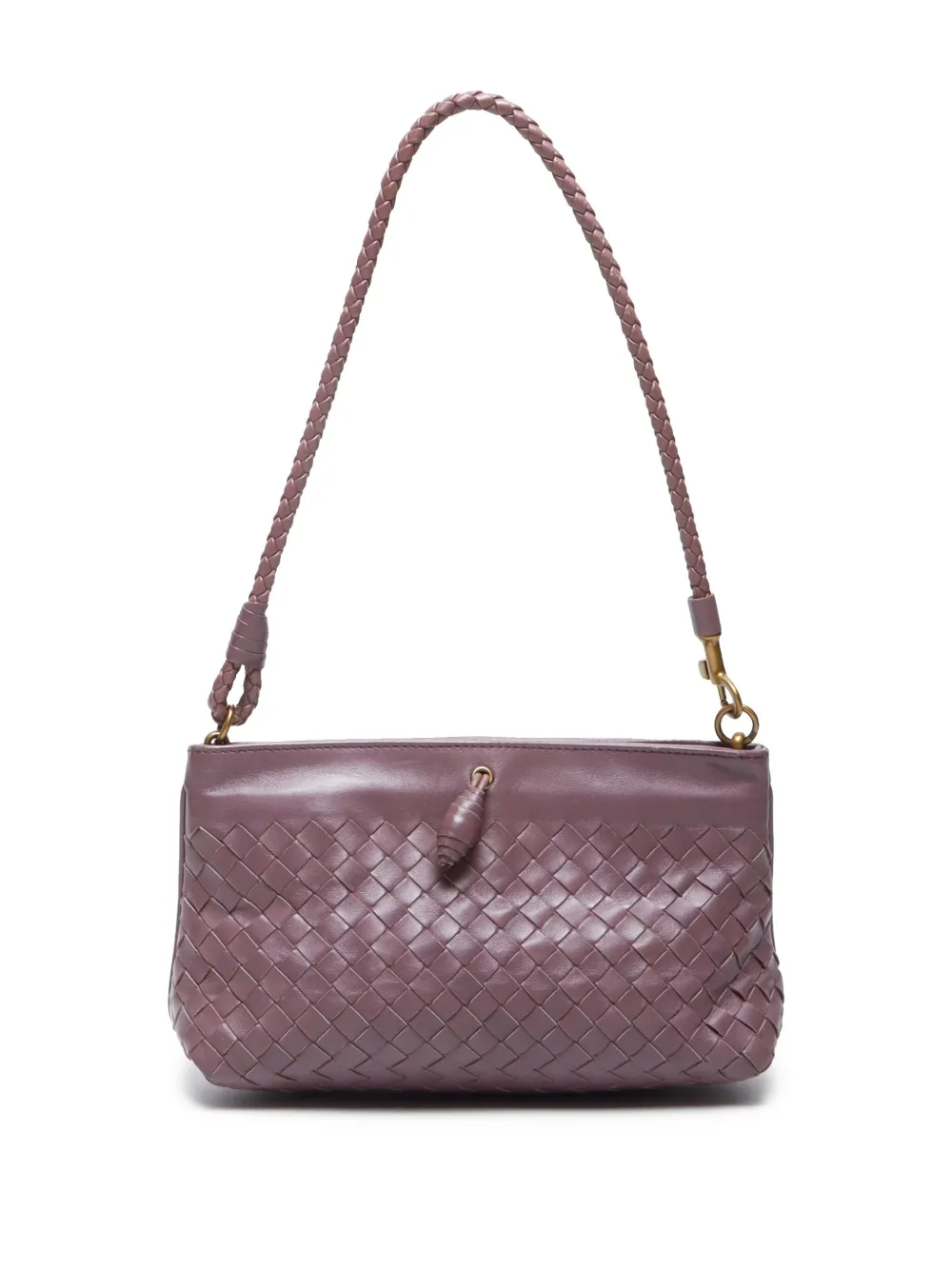 Bottega Veneta Pre-Owned 2009s Intrecciato schoudertas - Roze