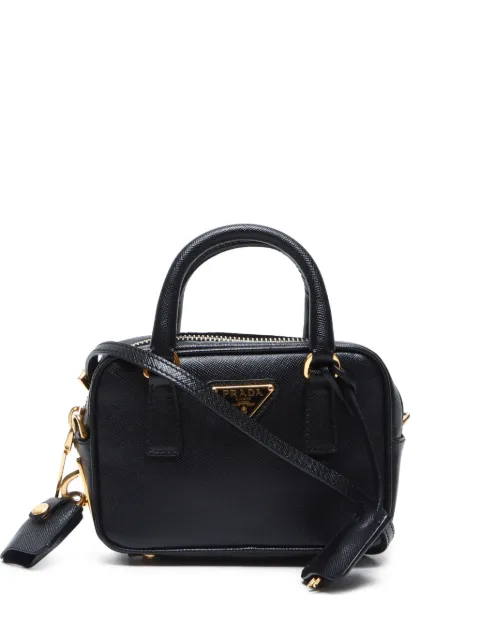 Prada Pre-Owned 2010-2024 small triangle-logo handbag