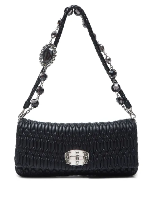 Sac porté épaule Matelassé Crystal (2000-2020) - Miu Miu Pre-Owned - Modalova