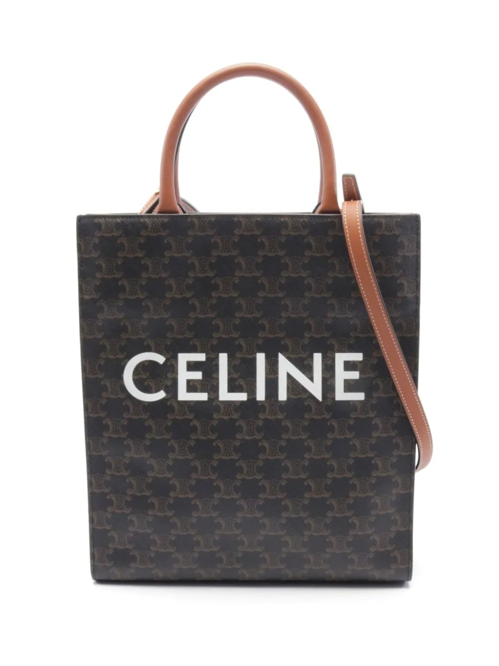 Céline Pre-Owned 2010s Hippopotamus ハンドバッグ S - ブラウン Céline Pre-Owned 2010s Hippopotamus ハンドバッグ S - ブラウン