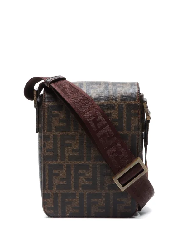 Fendi Pre-Owned 2000-2020 Zuchino Shoulder Bag Brown FARFETCH PH