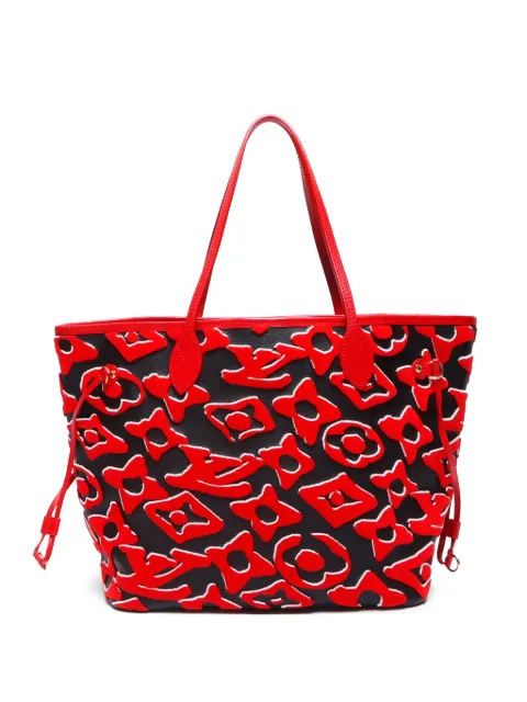 Louis Vuitton Pre-Owned tote Neverfull MM 2020 de Louis Vuitton de archivo x Urs Fischer