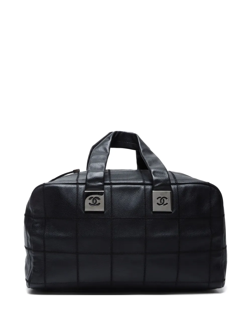 CHANEL Pre-Owned 2004-2005 チョコバー ハンドバッグ - ブラック CHANEL Pre-Owned 2004-2005 チョコバー ハンドバッグ - ブラック