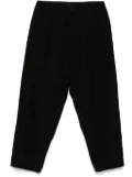 Y's Gabardine waist string trousers - Black