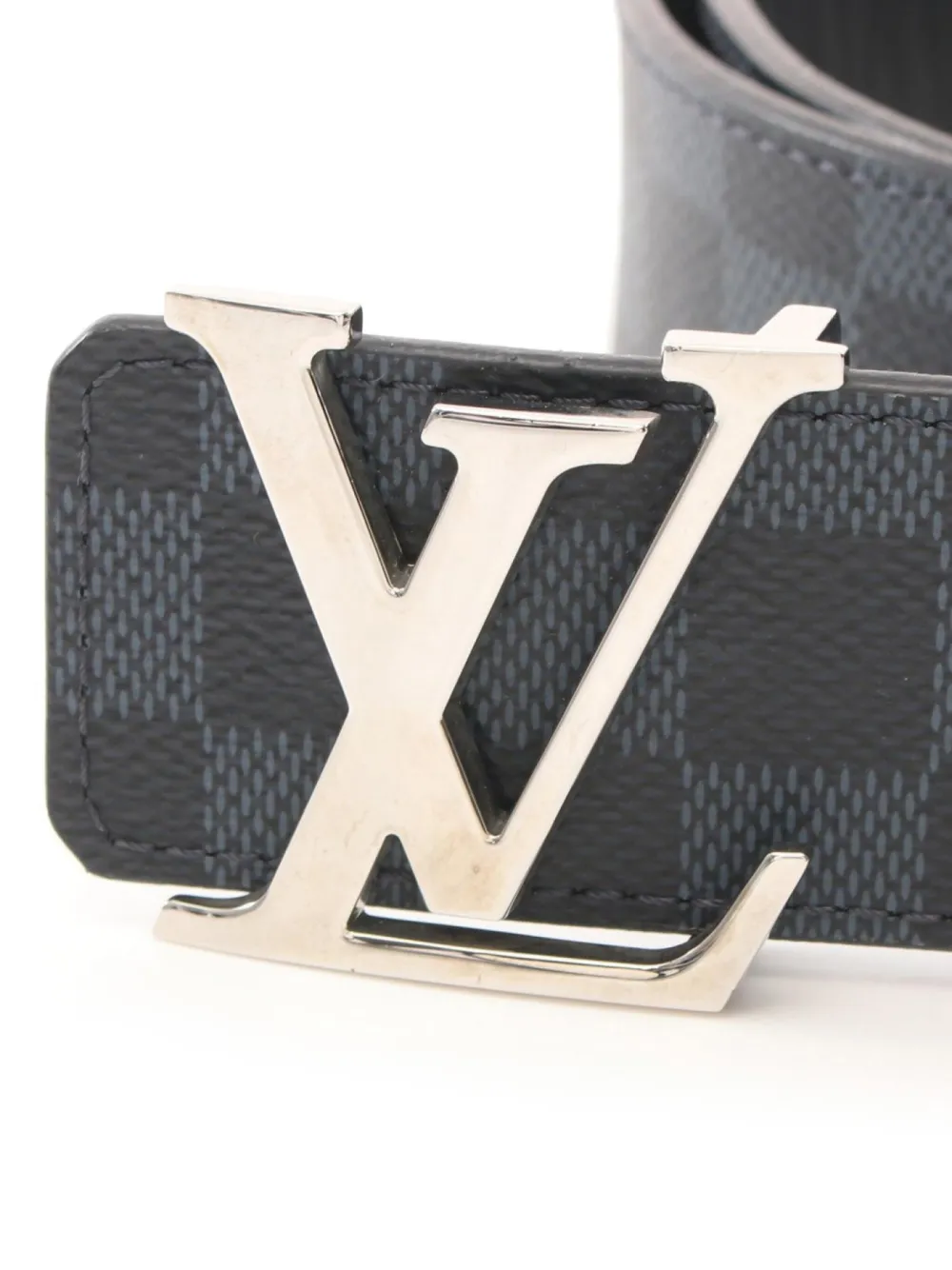 Louis Vuitton Pre-Owned 2018 LV Initiales riem - Zwart