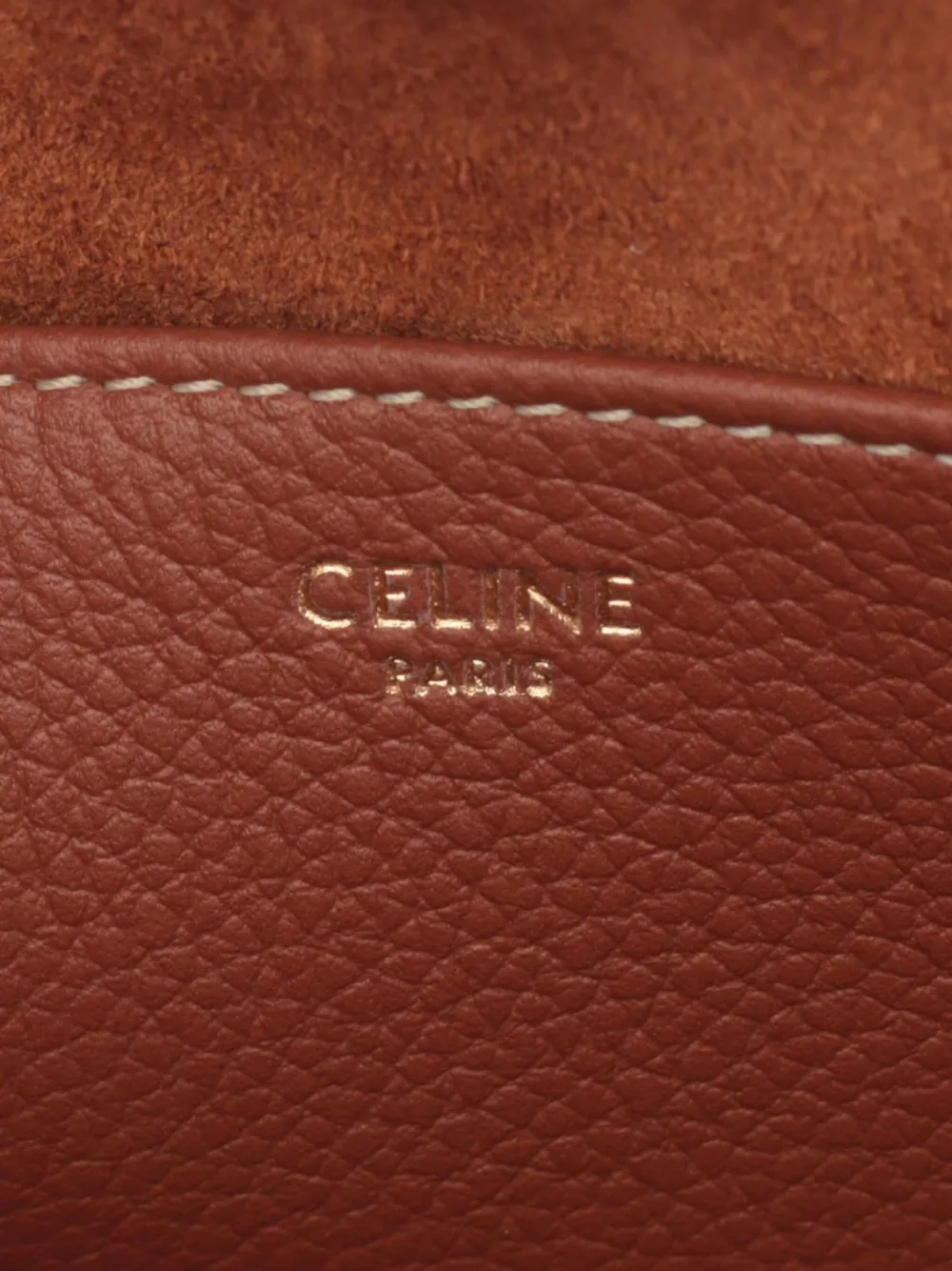 Pre-owned Celine 2020 Small Hippopotamus Tote Bag In Brown