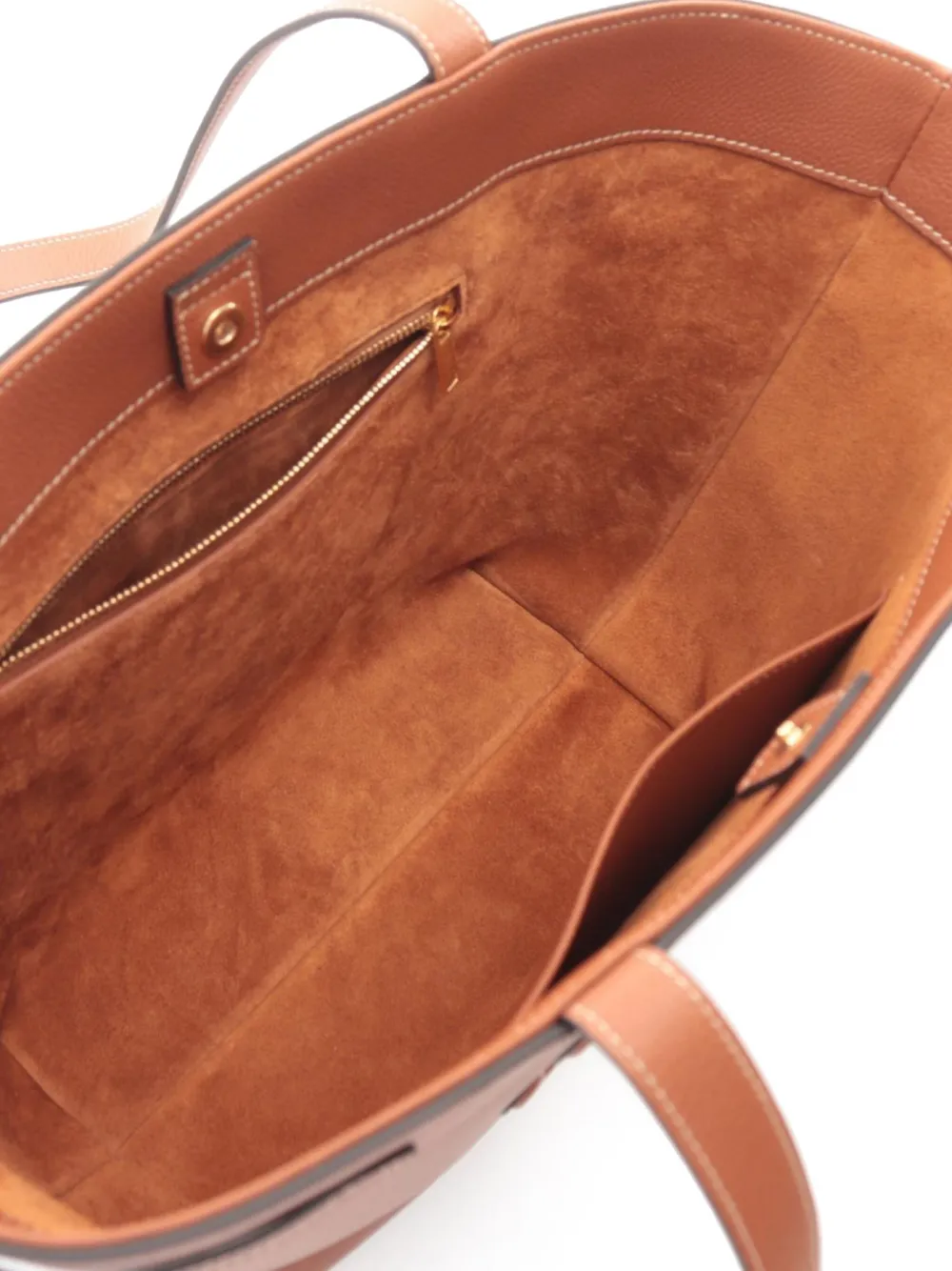 Pre-owned Celine 2020 Small Hippopotamus Tote Bag In Brown